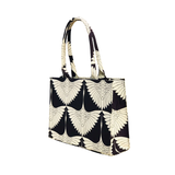 Flora Bloom Printed Canvas Tote Bag