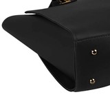 Plush Faux Leather Shoulder Bag